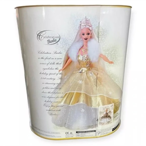 Mattel Barbie Holiday Celebration 2000 Special Edition Doll NIB - Picture 9 of 9